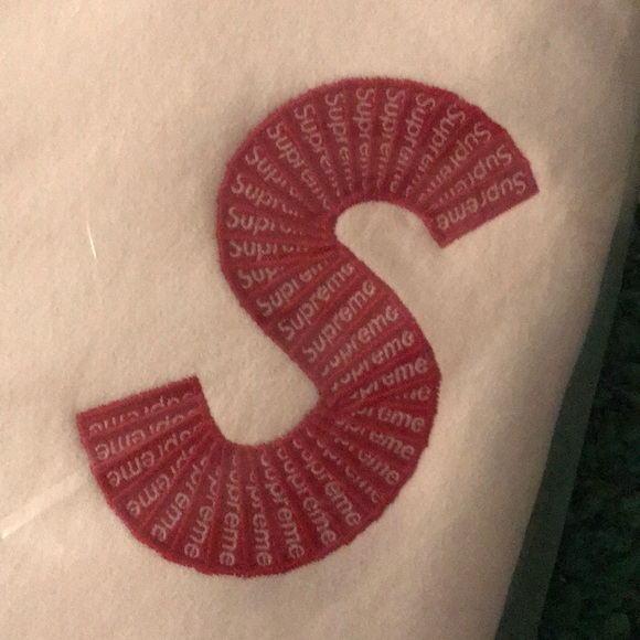 Supreme s logo hoodie white M - Picture 2 of 4